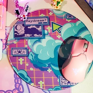Pastel Cyberskies Mousepad | Dreamcore Webcore Mousepad