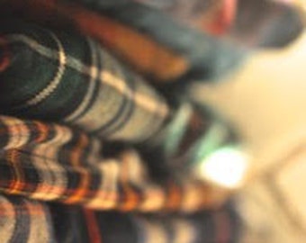 Made-to-order vintage flannel