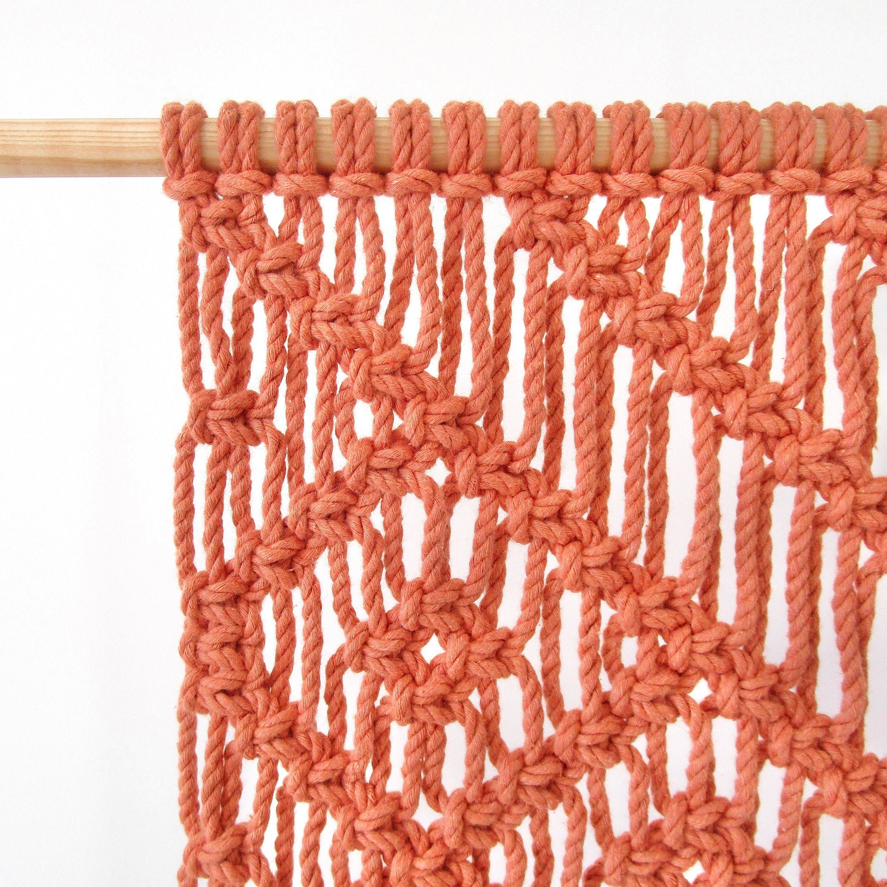 MACRAME PATTERN / Geometric Pattern Wall Hanging / Tapestry / DIY / Pdf ...