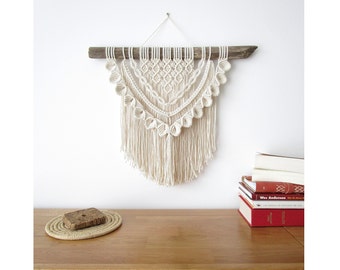 MACRAME PATTERN / Bohemian wall hanging / Macrame tutorial / Wall decor / How to / DIY / Intermediate level / English and French