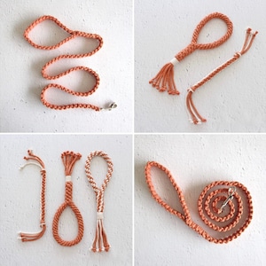 3 in 1 MACRAME PATTERNS / Animal accessory pack = pet leash + 2 pet toys / Macrame tutorials / DIY / Beginner level / English and French