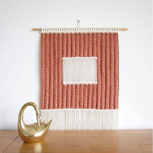 MACRAME PATTERN / Square pattern wall hanging / Tapestry / DIY / Pdf / Macrame tutorial / Intermediate level / English and French