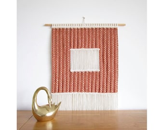MACRAME PATTERN / Square pattern wall hanging / Tapestry / DIY / Pdf / Macrame tutorial / Intermediate level / English and French