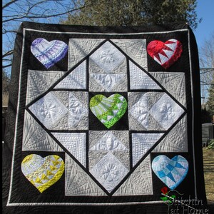 Hearted Beauties PDF Quilt Pattern