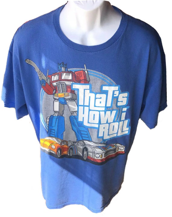 Vintage Transformers Optimus Prime 84 Autobots T-Shirt New Sz Sm Cotton 2012