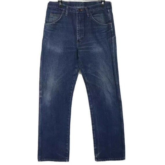 Vintage Rustler 1980s Dark Blue Jeans 