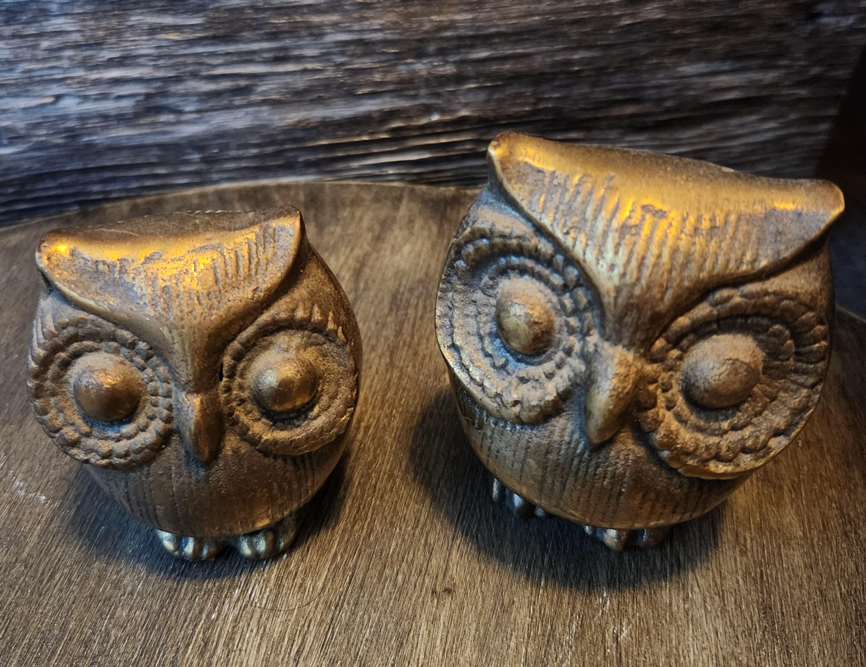 Brass Owls