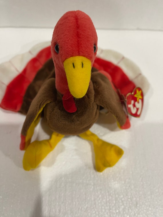 Ty Beanie Babies Gobble Born November 271996 Etsy
