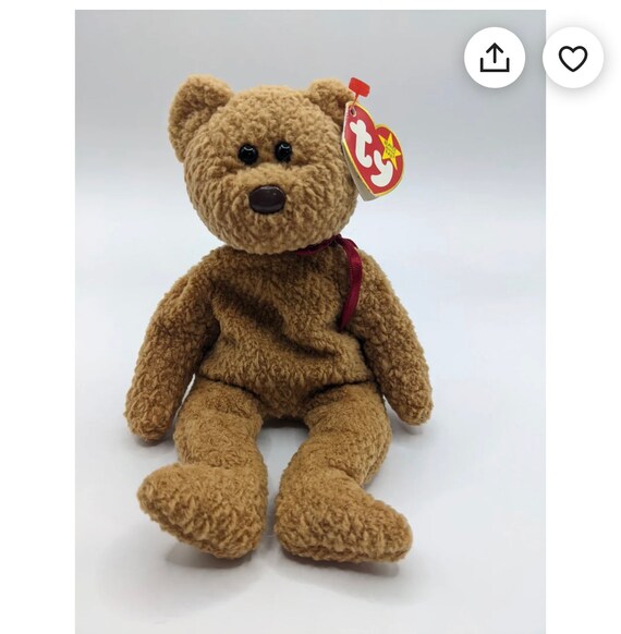 Ty Curly Beanie Baby Retired 1996 - Etsy