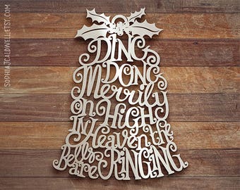 Christmas and Winter SVG Cut Files, Laser Patterns for Wood Projects, DXF files CNC, Holiday Cricut svg, svg Papercutting, Laser Vector Cut