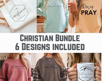 Christian PNG Bundle: Trendy Scripture Designs (Digital Download)