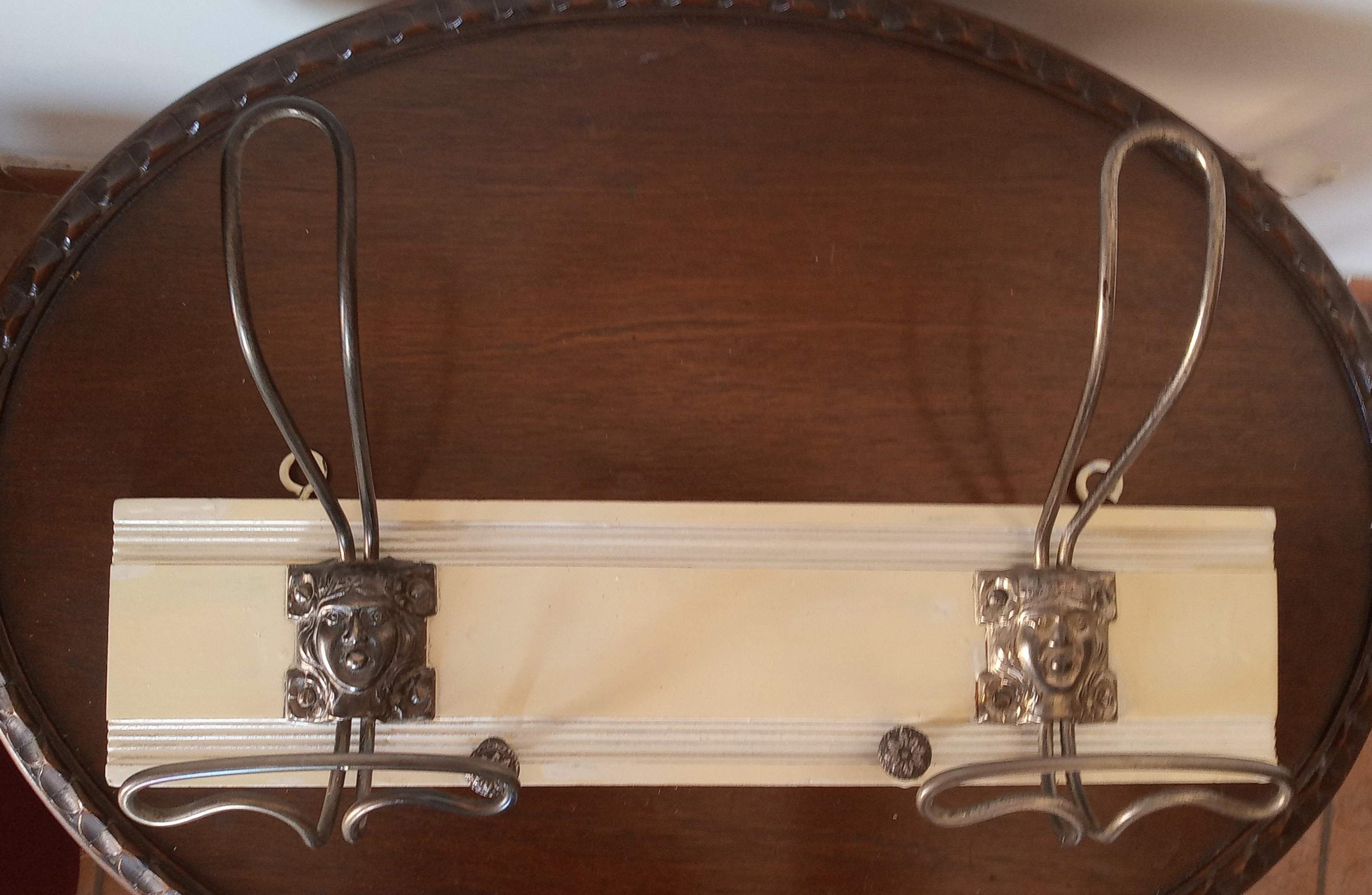 Vintage wall coat hangers antique retro hangers metal coat Etsy