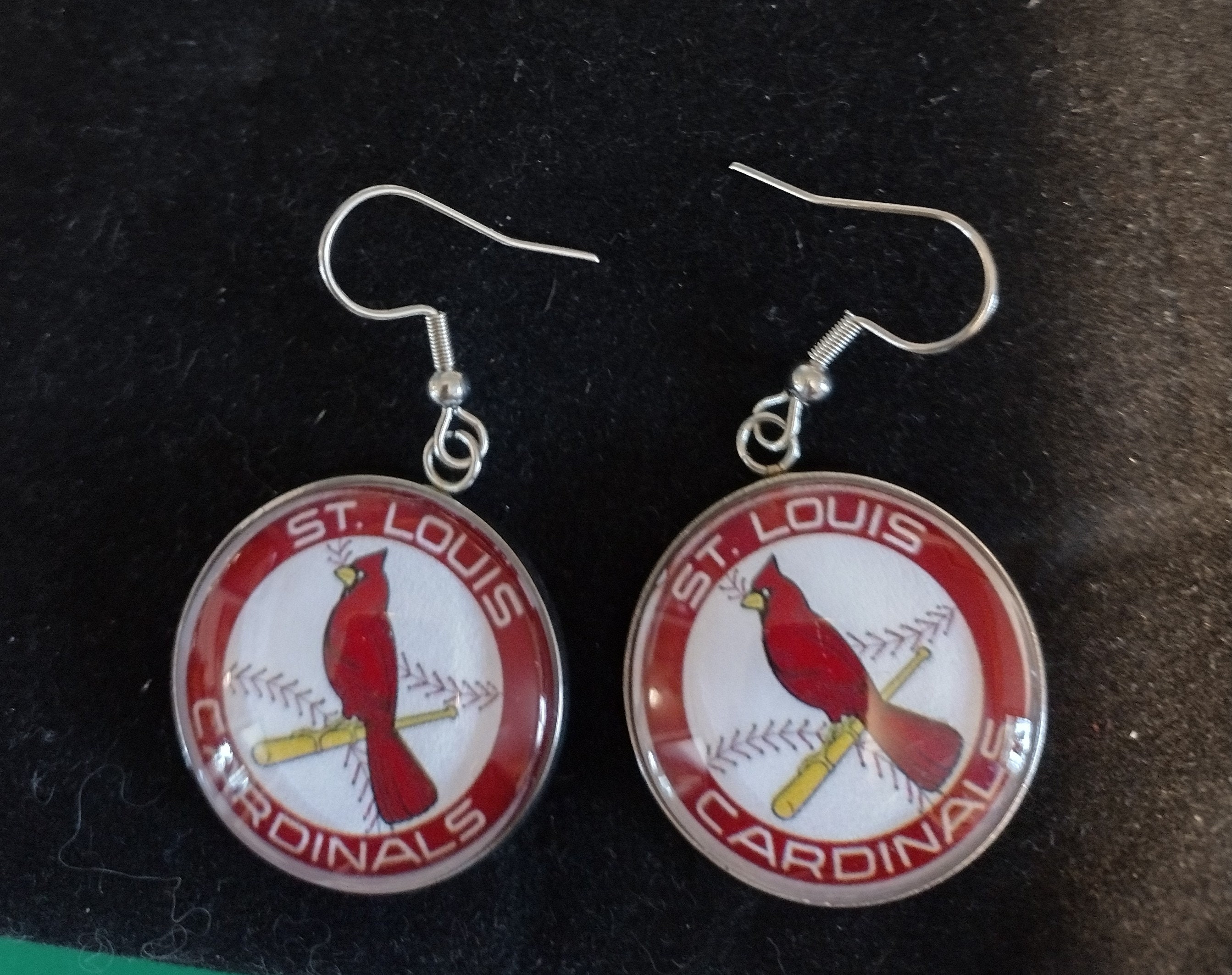 St. Louis Cardinals Team Logo Earrings ~ 10