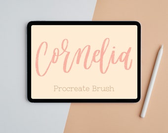 Cornelia Procreate Brush / Instant Download / Handlettering Tool / Digital Lettering / Procreate / iPad Lettering Brush