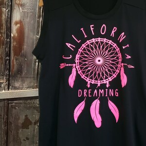 California Dreaming/Dream catcher/Good Vibe/Loose Fit Tank Top/Muskel tank/Grafik Tank Top