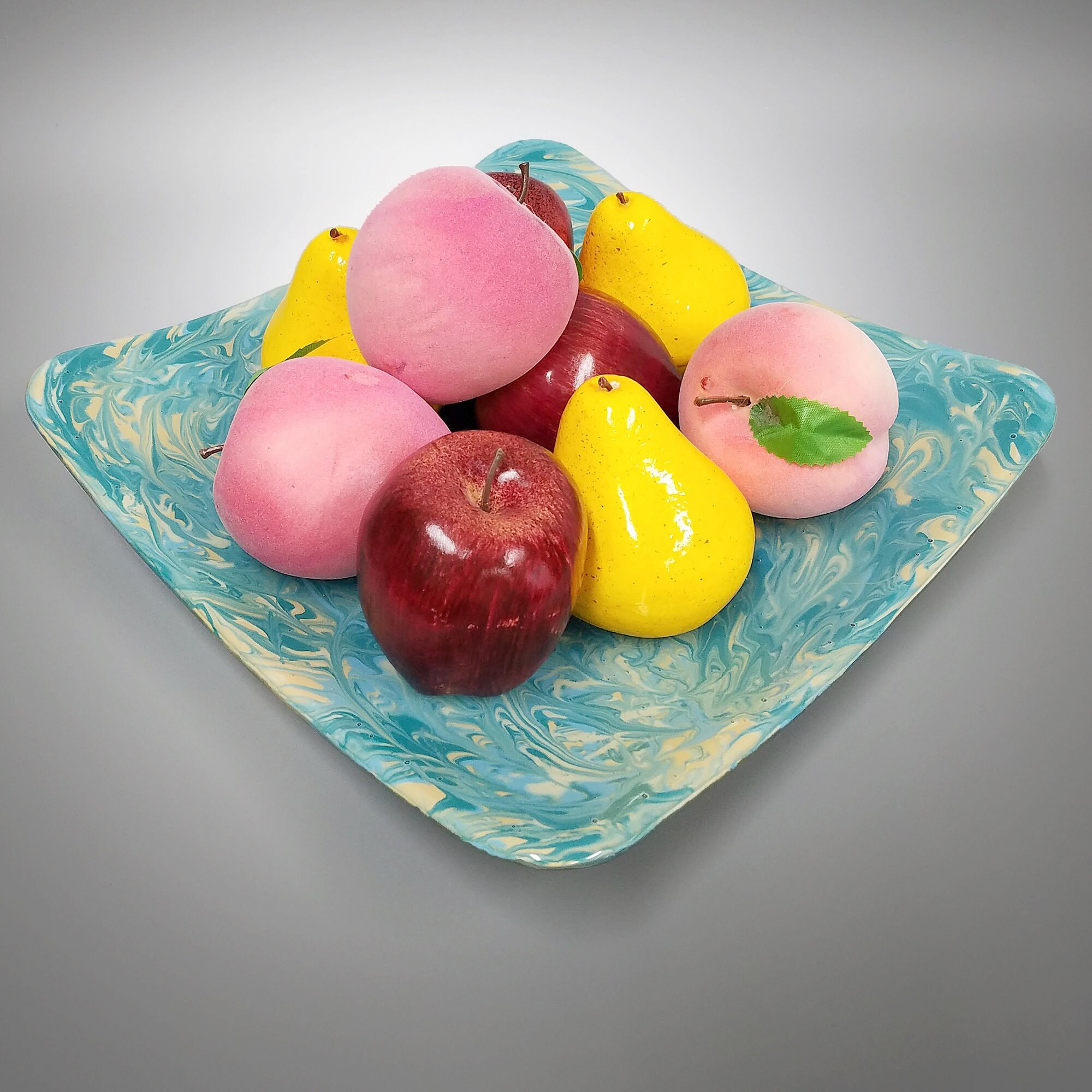 Square Party Tray Serving Tray Decorative Orb Display Etsy