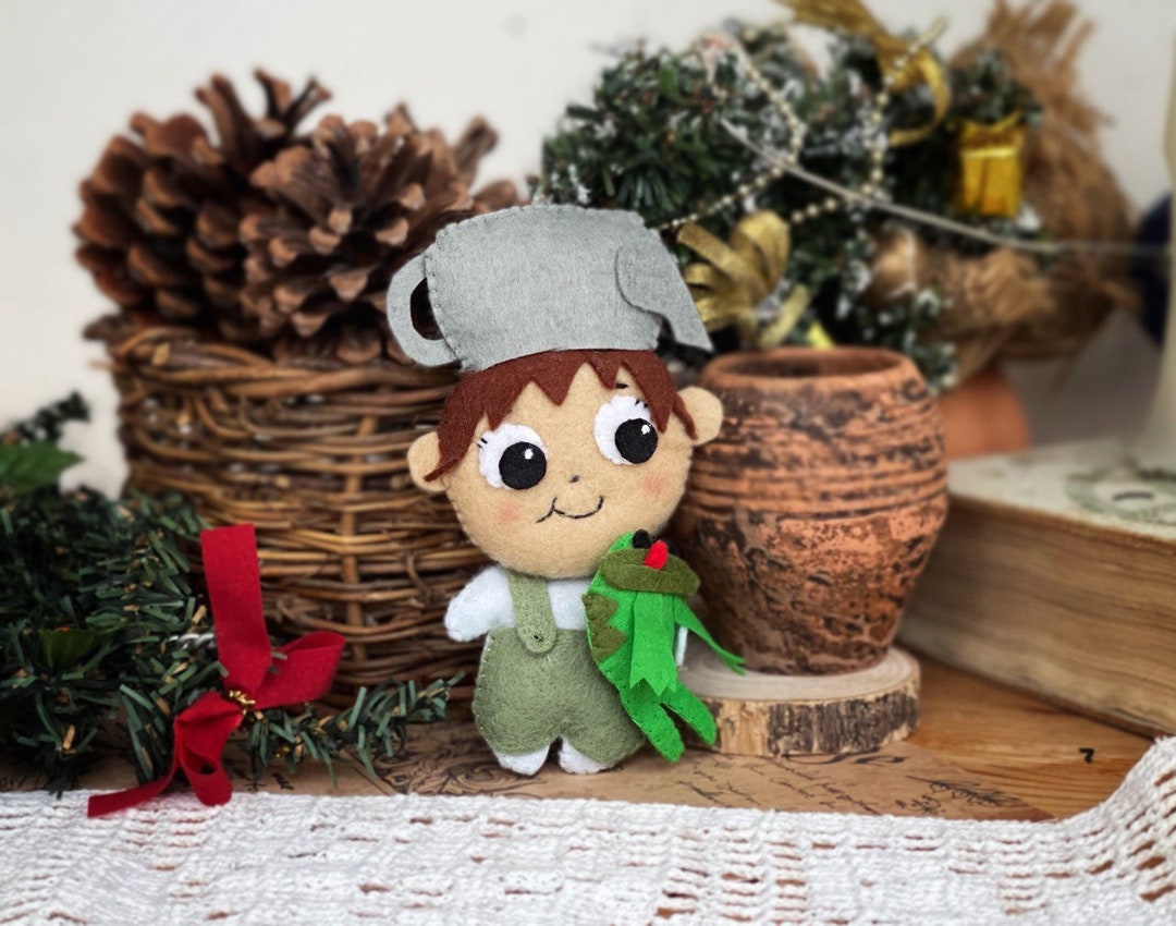 Greg Ornament, Over the Garden Wall Ornament, Plush Greg Over the