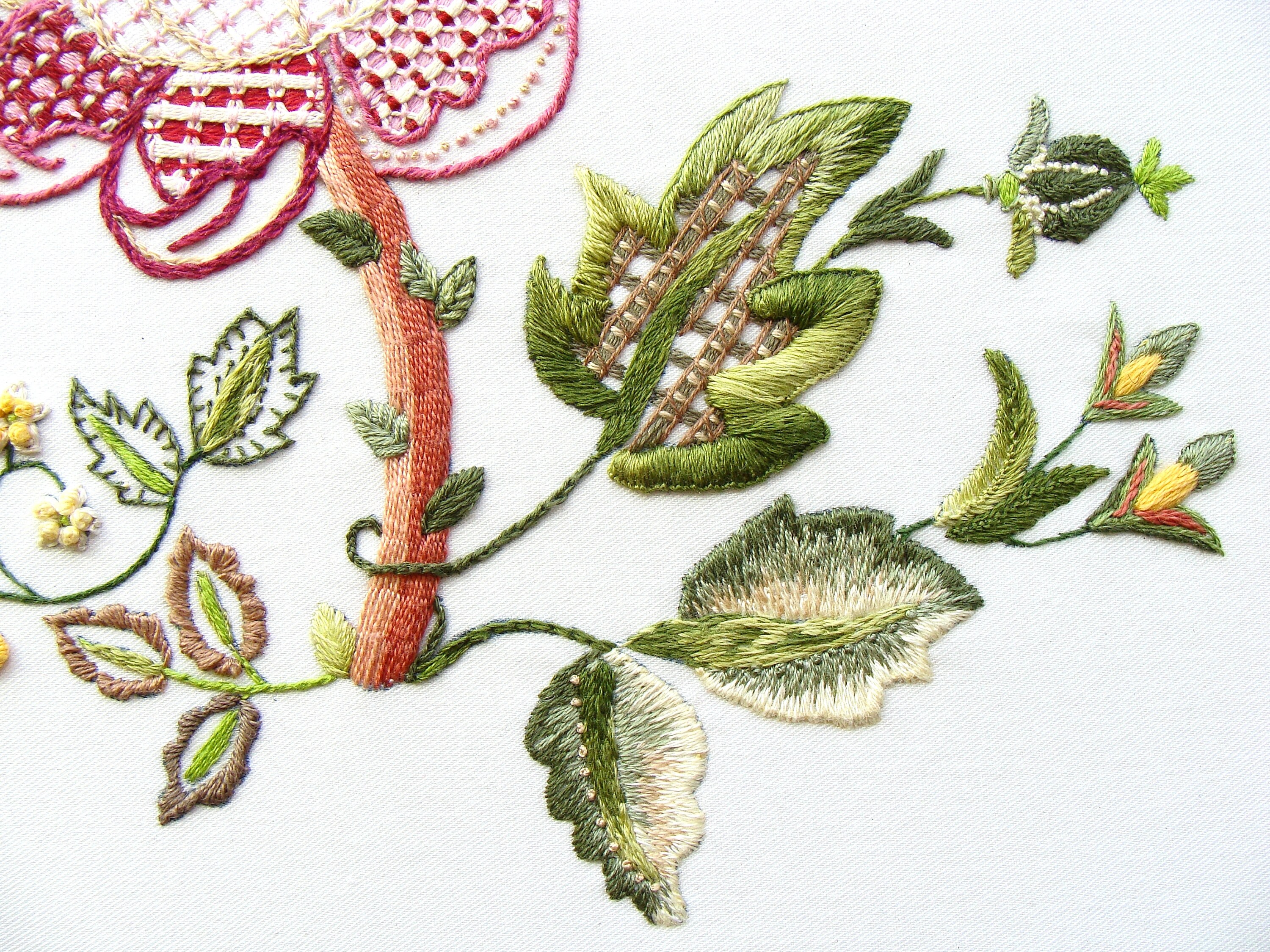 Crewel Embroidery Kit Queen Rose Light Kit De Broderie Etsy