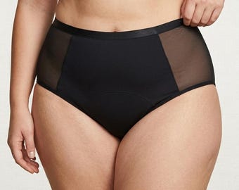 Plus Size Period Underwear – Leakproof Menstrual Panties 2XL and 3XL – Reusable, Comfortable & Washable
