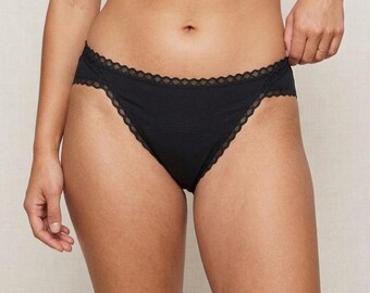Period Underwear Leakproof – Reusable Menstrual Panties – Eco Friendly Washable Panty – Comfortable Lace Women Underwear