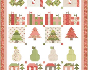 Patrón de papel para Christmas Lane