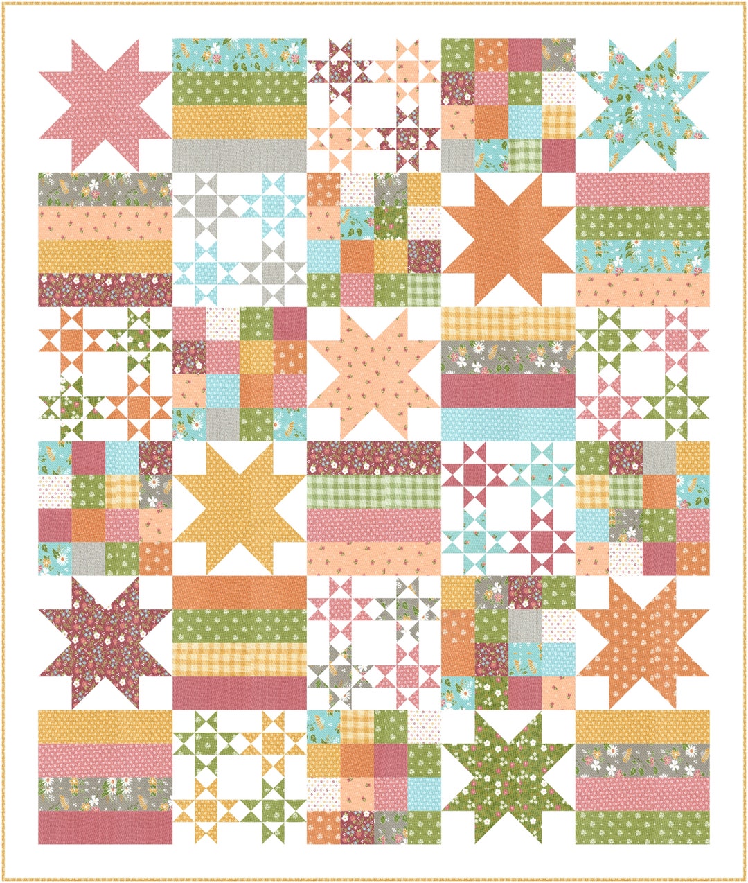 All American Quilt Kit Etsy