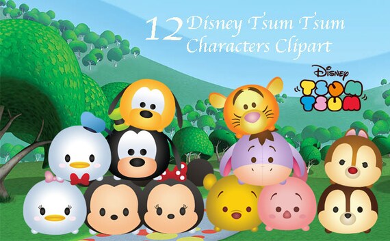 tsum tsum disney characters