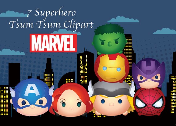 superhero tsum tsum