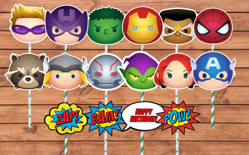 superhero tsum tsum