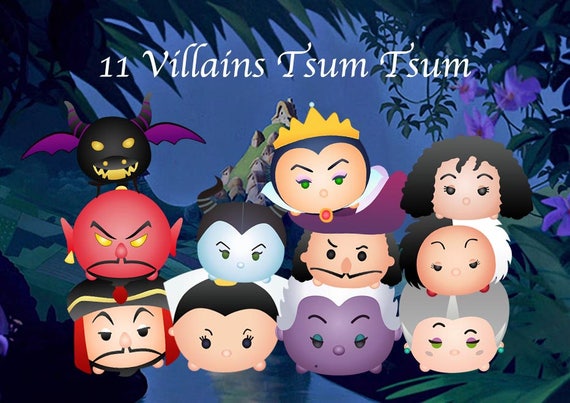 disney villains tsum tsum