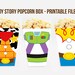 Toy Story Popcorn Box. Toy Story Treat Box. Toy Story Birthday. Toy Story Party. Baby Shower. Party Supplies. DIGITAL FILE 