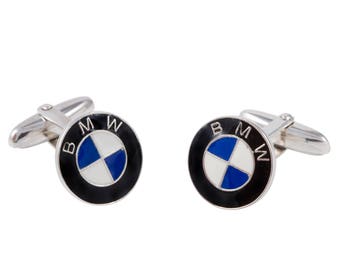 Boutons De Manchette Comedy & Tragedy - Argent - Boîte Cadeau Luxe Ashton And Finch
