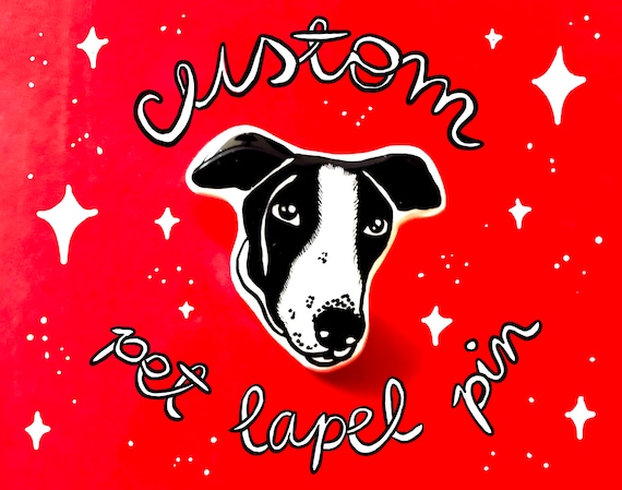 custom dog pin