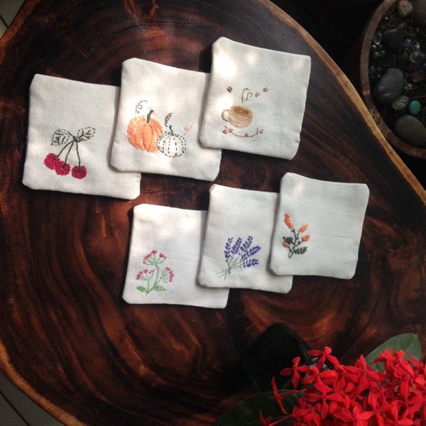 Embroidered Coaster Etsy