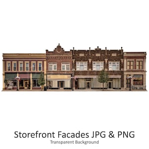 Digital Innenstadt, Schaufenster, Hauptstraße, Stadtplatz, Business Clipart, Schaufenster Clip Art, Brick &Mortar, Geschäfts Grafik, Kleinstadt