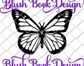 Monarch Butterfly Book Fold Pattern PDF digital download