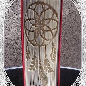 Traumfänger Buch Faltkunst Muster spirituelles mystisches ungewöhnliches Geschenk