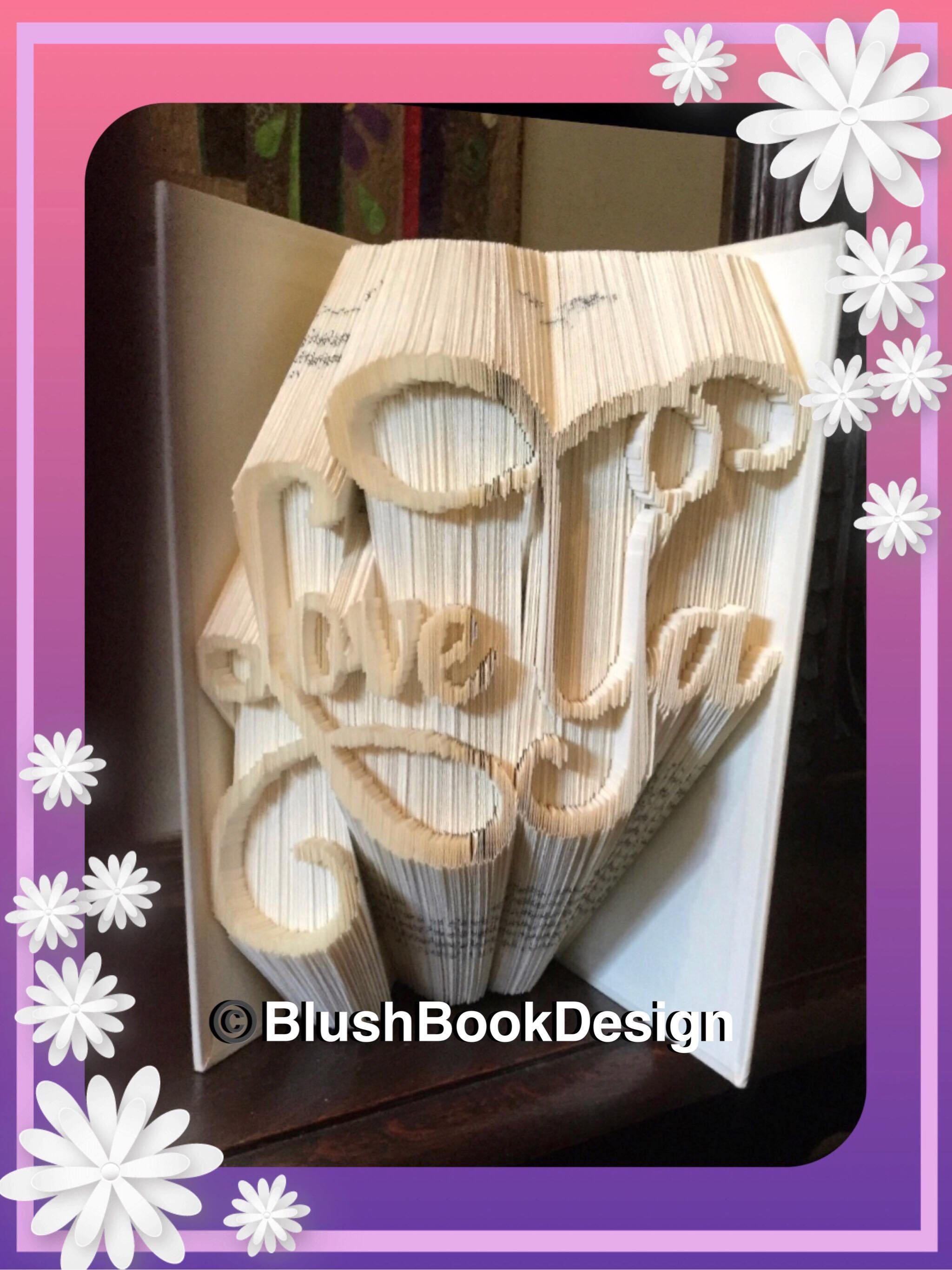 Love Ya Book Folding Pattern (combination Cut and Fold) Pdf