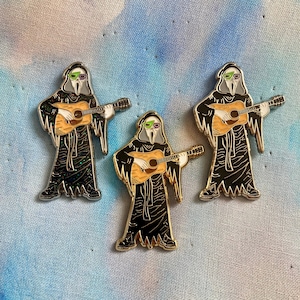 Billy Strings Ghostface Psycho Gitarre Anstecker