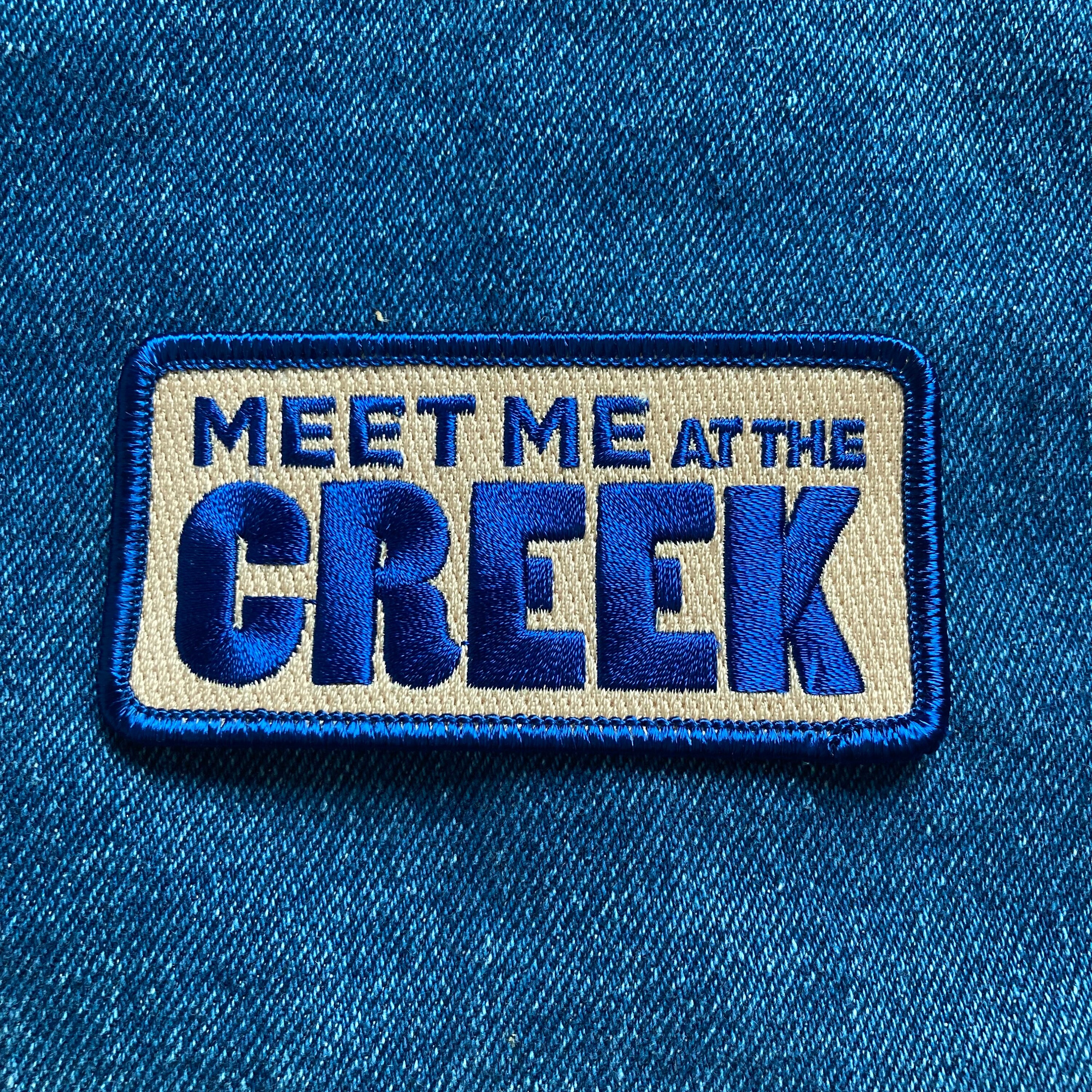 Bluegrass Fan Art Patch - Meet Me at the Creek - Multiple Colors BMFS ...