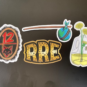 RRE fan art sticker pack