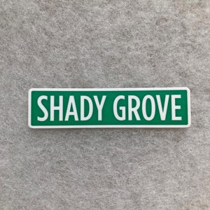 Shady Grove bluegrass sticker
