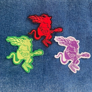 Firebilly patches - 3&quot; - Bluegrass Strings 2024 fan art