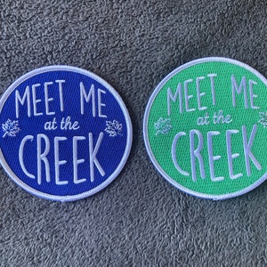 Meet Me at the Creek circle patch 4&quot; - Bluegrass Strings fanart