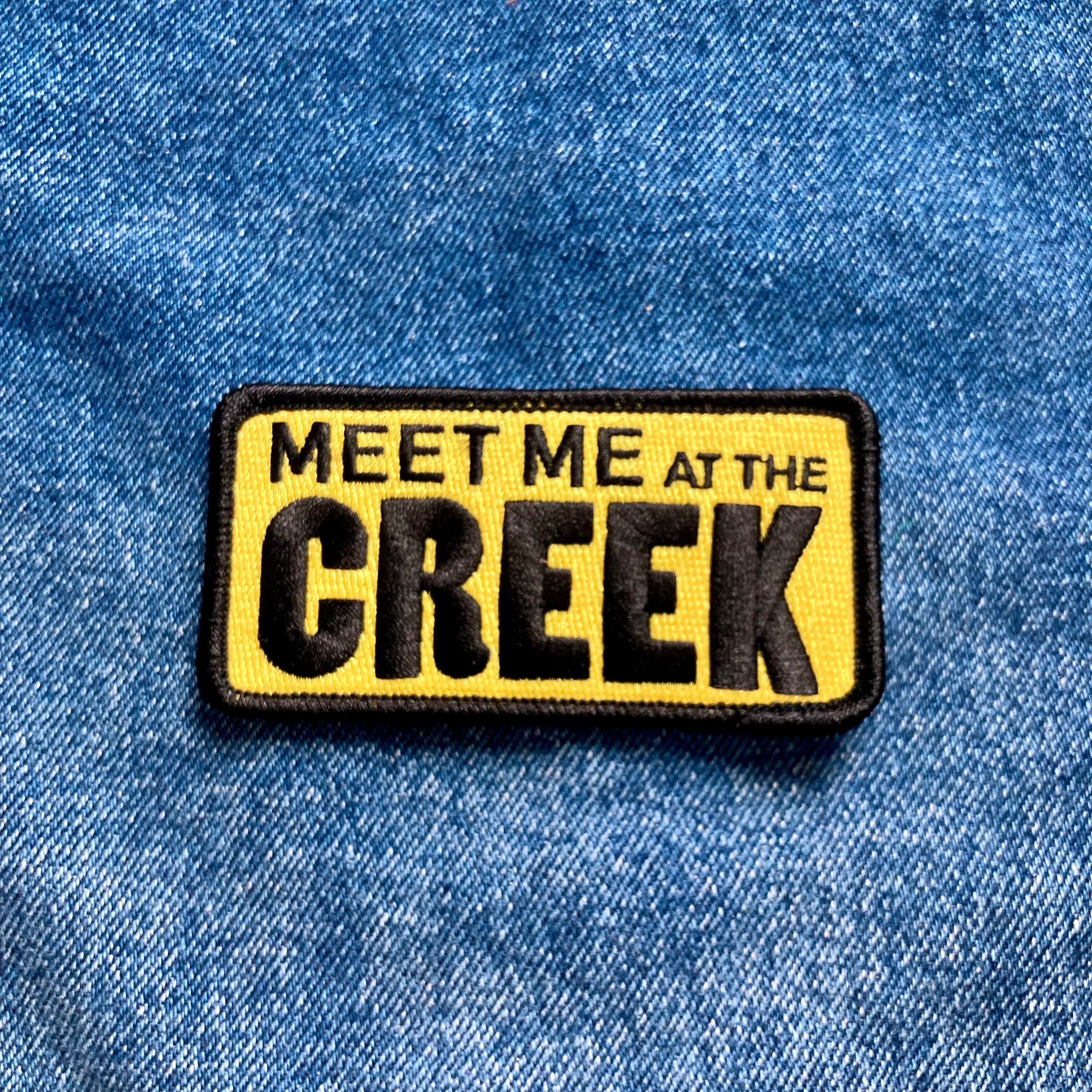 Bluegrass Fan Art Patch - Meet Me at the Creek - Multiple Colors BMFS ...
