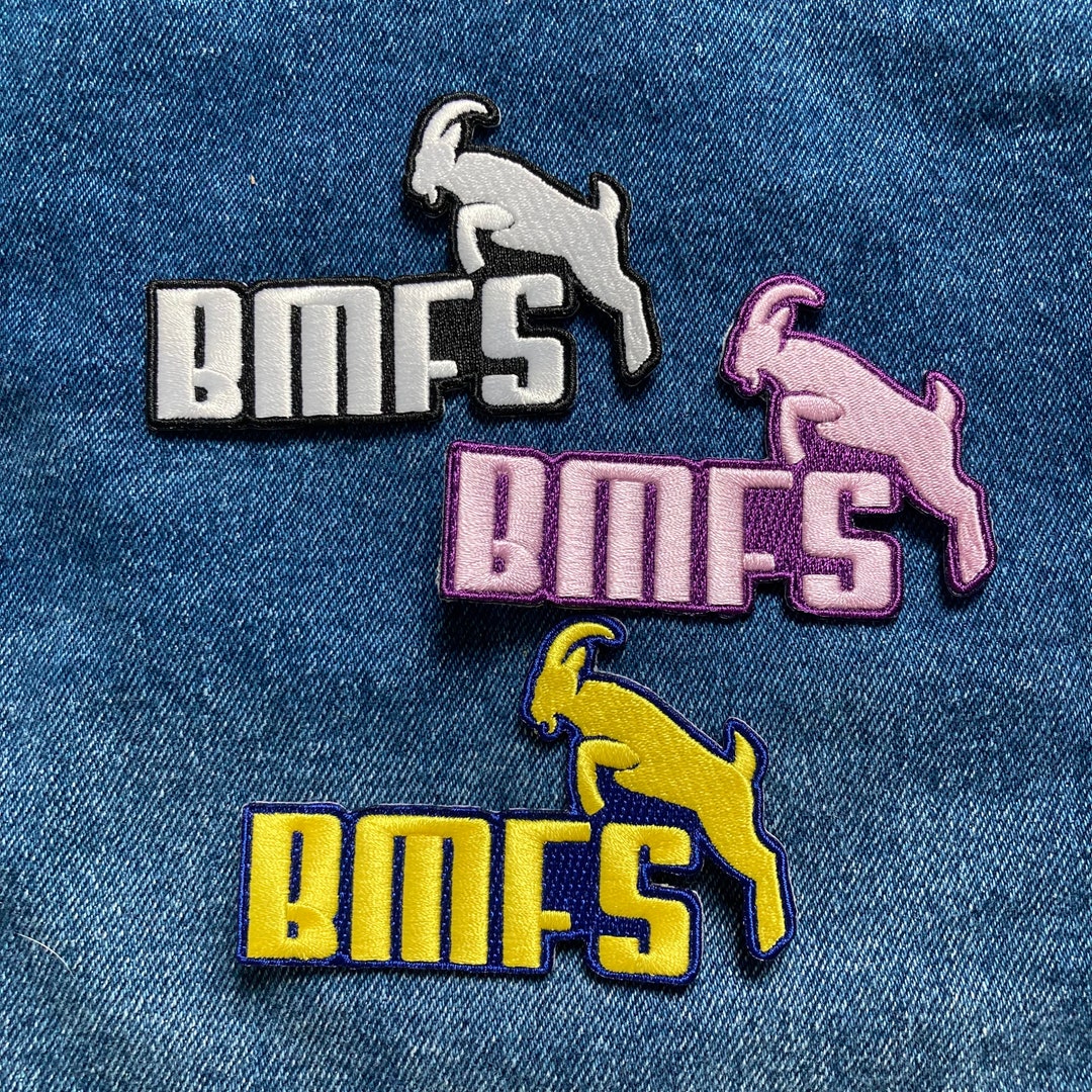 BMFS Goat parody patch - Bluegrass Strings fan art - Etsy Österreich