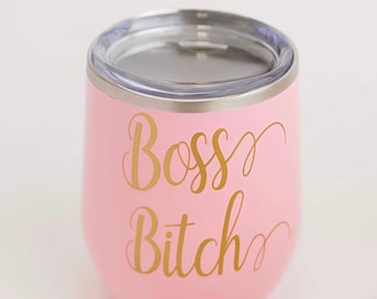 Vaso para jefe, regalo para dueño de negocio, jefa, el mejor regalo para jefe, regalo para el día del jefe, jefa, regalo de cumpleaños, regalo para dueña de boutique, jefa