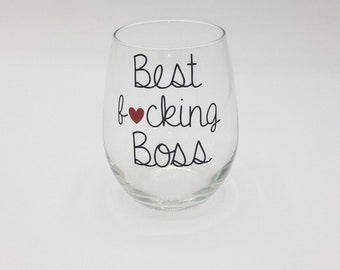 Christmas Gift For Boss, Birthday Gift Her, Boss Friend, Best Fucking Boss,  Promotion Gift, Boss Appreciation, Entreprenerd Gift, Boss Babe