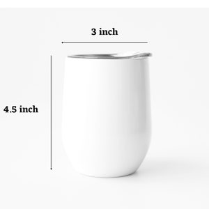 Photographer Wine Tumbler, Editing Day Camera Cup, Personalized Gift image 9