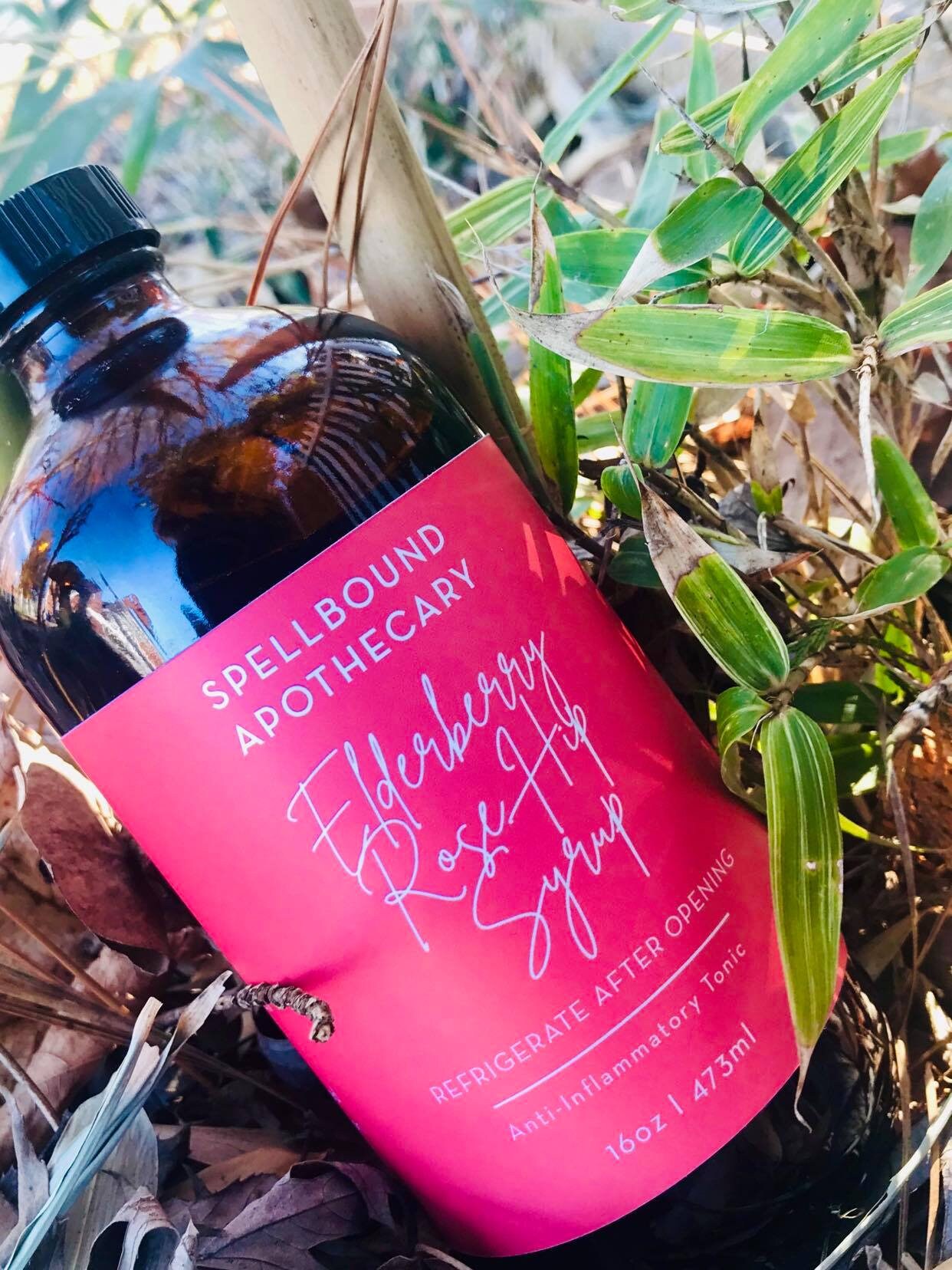 Elderberry Rose Hip Syrup Etsy